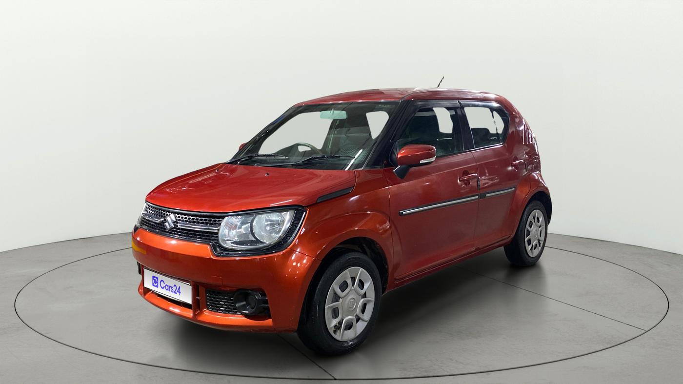 2017 Maruti IGNIS DELTA 1.2, Petrol, Manual, 55,688 km, Left Front Diagonal