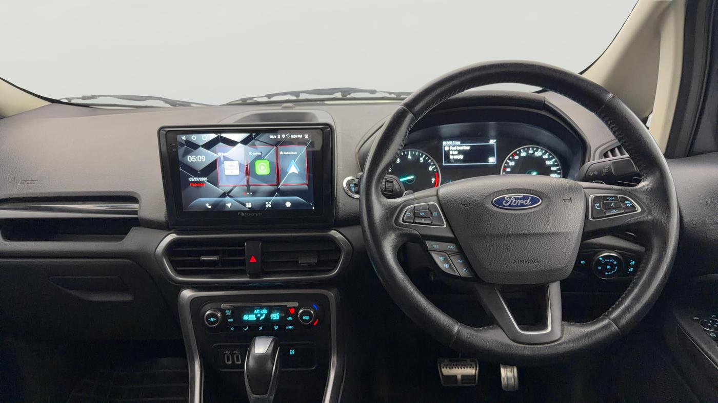 2019 Ford Ecosport TITANIUM + 1.5L PETROL AT, Petrol, Automatic, 81,766 km, Steering Wheel Close Up