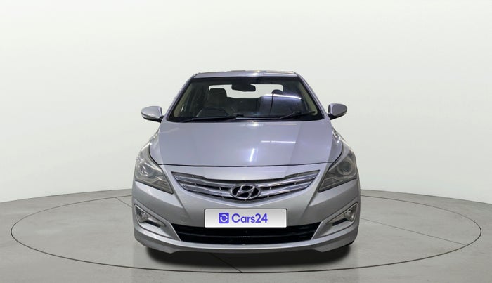 2015 Hyundai Verna FLUIDIC 4S 1.6 VTVT S(O), Petrol, Manual, 77,566 km, Front