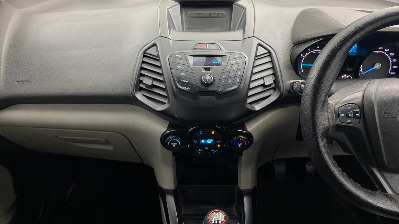 2017 Ford Ecosport TREND+ 1.0L ECOBOOST, Petrol, Manual, 61,973 km, Air Conditioner