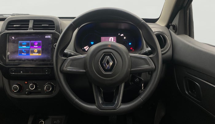 2021 Renault Kwid RXT 1.0 AMT (O), Petrol, Automatic, 60,243 km, Steering Wheel Close Up