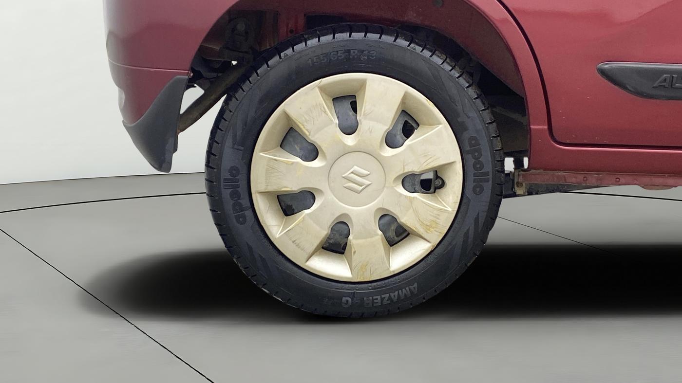 2013 Maruti Alto K10 VXI, Petrol, Manual, 24,226 km, Right Rear Wheel