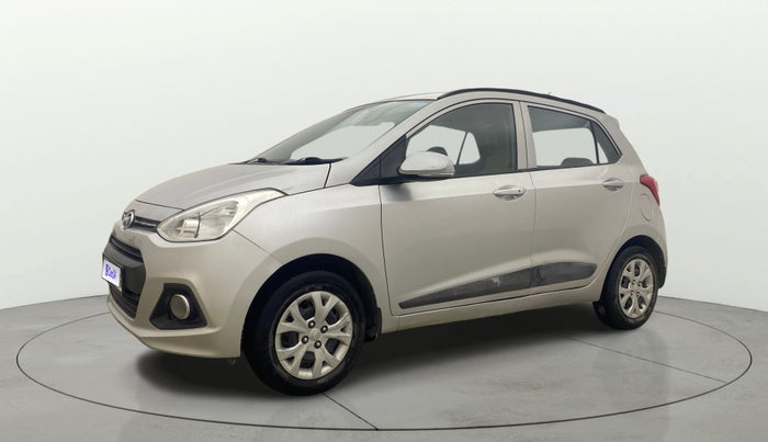 2014 Hyundai Grand i10 SPORTZ 1.2 KAPPA VTVT, Petrol, Manual, 44,321 km, Left Front Diagonal