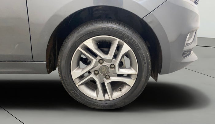 2023 Tata TIGOR XZA PLUS PETROL, Petrol, Automatic, 13,607 km, Right Front Wheel