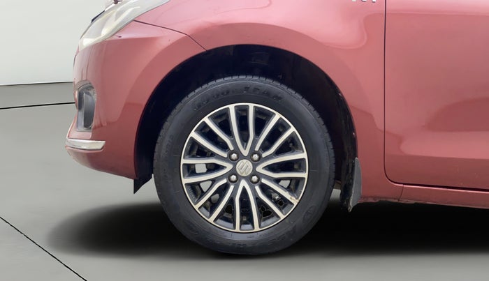 2018 Maruti Dzire ZXI PLUS AMT, Petrol, Automatic, 38,259 km, Left Front Wheel