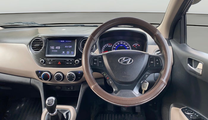 2019 Hyundai Grand i10 SPORTZ 1.2 KAPPA VTVT, Petrol, Manual, 40,088 km, Steering Wheel Close Up