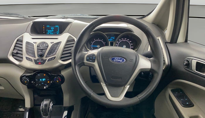 2016 Ford Ecosport TITANIUM 1.5L PETROL AT, Petrol, Automatic, 45,015 km, Steering Wheel Close Up
