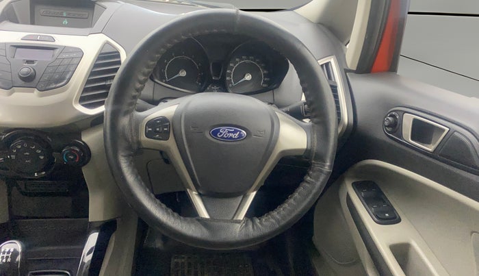 2014 Ford Ecosport TREND 1.5L PETROL, Petrol, Manual, 72,446 km, Steering Wheel Close Up