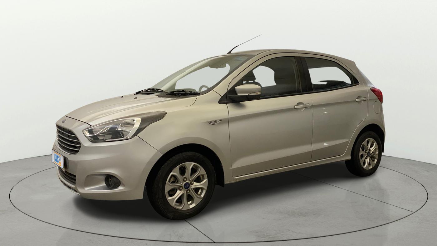 2016 Ford Figo Aspire TITANIUM 1.2 PETROL, Petrol, Manual, 69,801 km, Left Front Diagonal