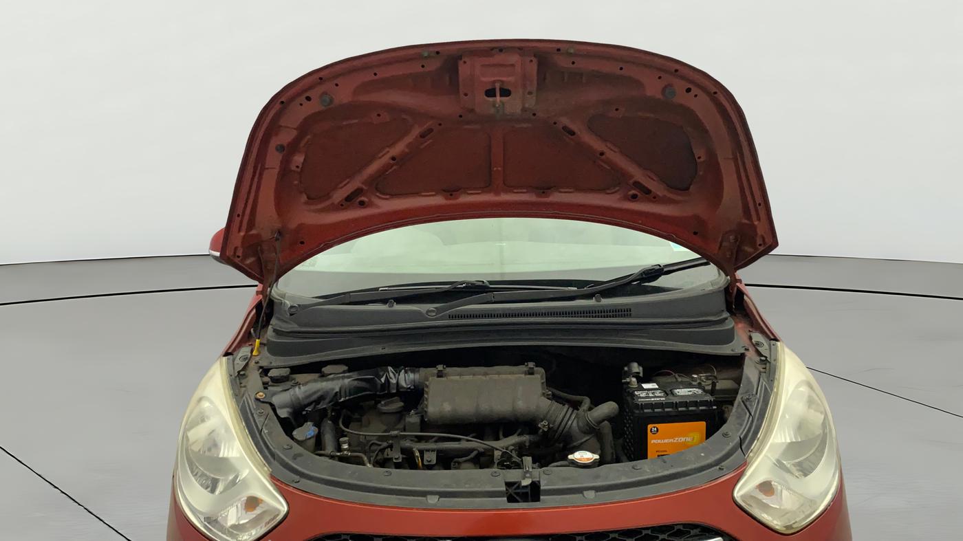 2013 Hyundai i10 MAGNA 1.2, Petrol, Manual, 1,05,360 km, Open Bonet