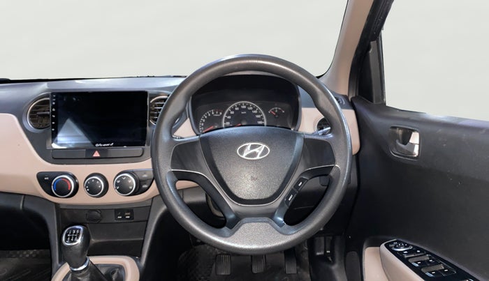 2014 Hyundai Grand i10 SPORTZ 1.2 KAPPA VTVT, Petrol, Manual, 98,870 km, Steering Wheel Close Up