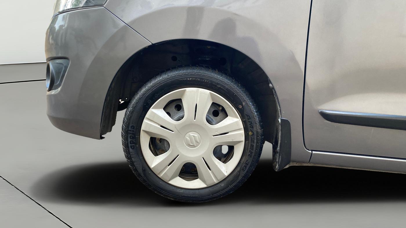 2017 Maruti Wagon R 1.0 VXI, Petrol, Manual, 22,794 km, Left Front Wheel