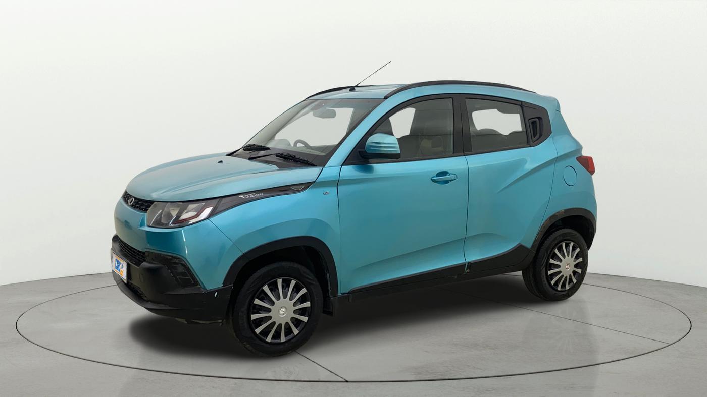 2016 Mahindra Kuv100 K6 5 STR, Petrol, Manual, 64,900 km, Left Front Diagonal