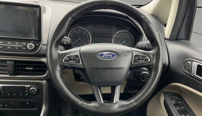 2019 Ford Ecosport TITANIUM + 1.5L PETROL, Petrol, Manual, 56,980 km, Steering Wheel Close Up