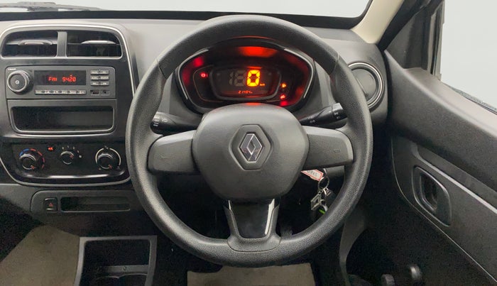 2018 Renault Kwid RXL 1.0, Petrol, Manual, 21,483 km, Steering Wheel Close Up