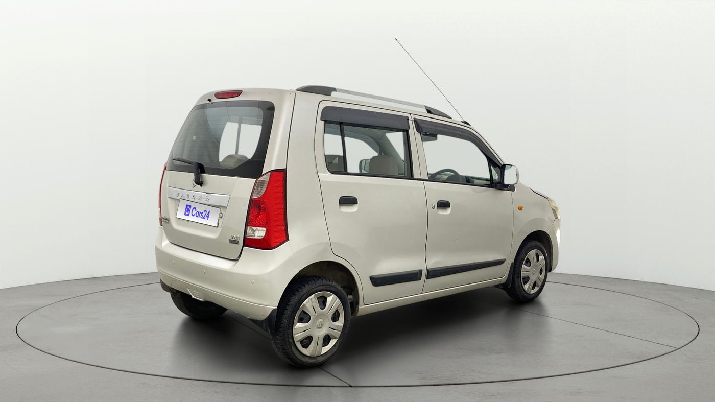 2018 Maruti Wagon R 1.0 VXI AMT, Petrol, Automatic, 24,818 km, Right Back Diagonal