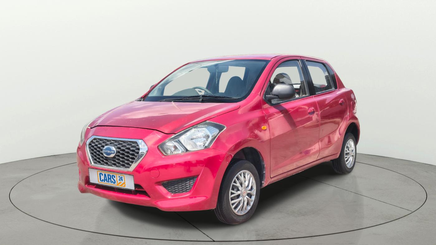 2014 Datsun Go T, Petrol, Manual, 77,725 km, Left Front Diagonal