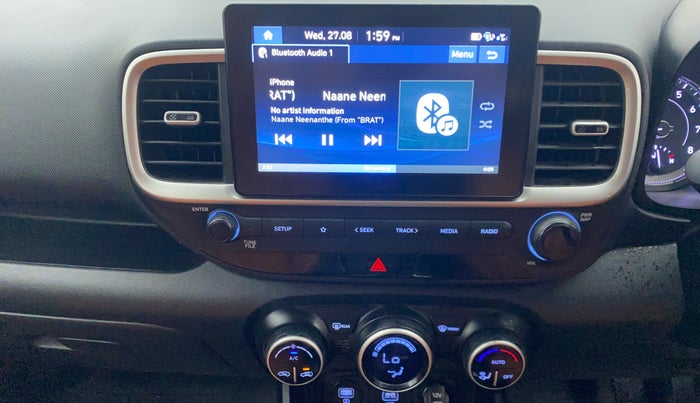 2020 Hyundai VENUE SX 1.0 TURBO IMT, Petrol, Manual, 33,535 km, Air Conditioner