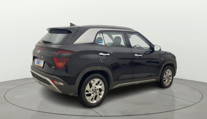 2022 Hyundai Creta SX IVT 1.5 PETROL, Petrol, Automatic, 50,672 km, Right Back Diagonal