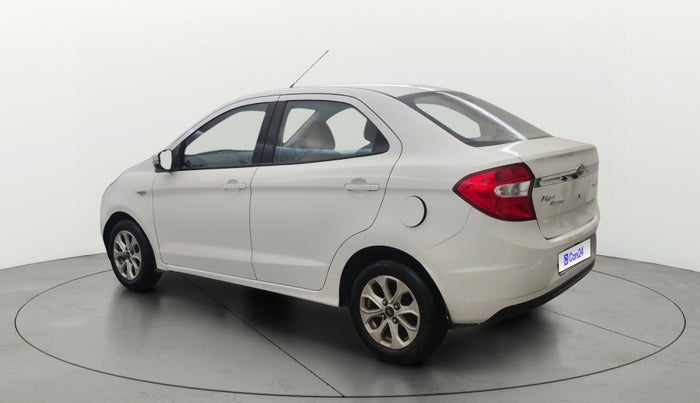 2015 Ford Figo Aspire TITANIUM 1.2 PETROL, Petrol, Manual, 51,631 km, Left Back Diagonal