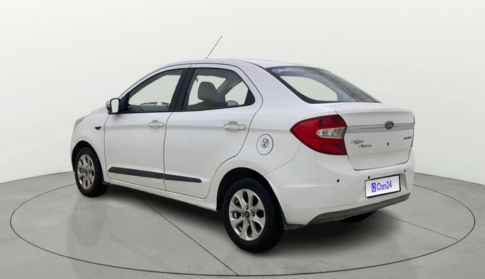 2018 Ford Figo Aspire TITANIUM 1.2 PETROL, CNG, Manual, 44,366 km, Left Back Diagonal