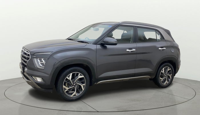 2021 Hyundai Creta SX (O) IVT 1.5 PETROL, Petrol, Automatic, 66,728 km, Left Front Diagonal