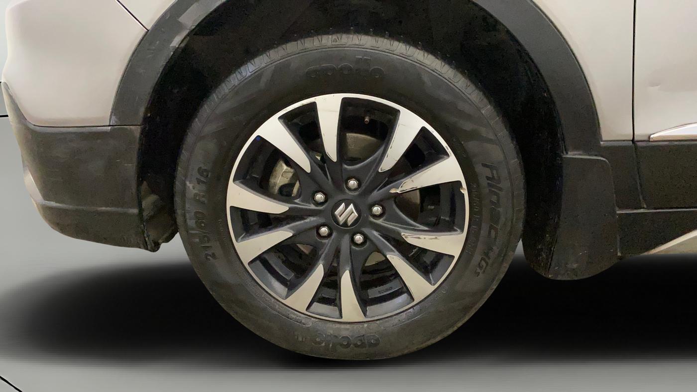 2020 Maruti S Cross DELTA AT1.5, Petrol, Automatic, 1,16,328 km, Left Front Wheel