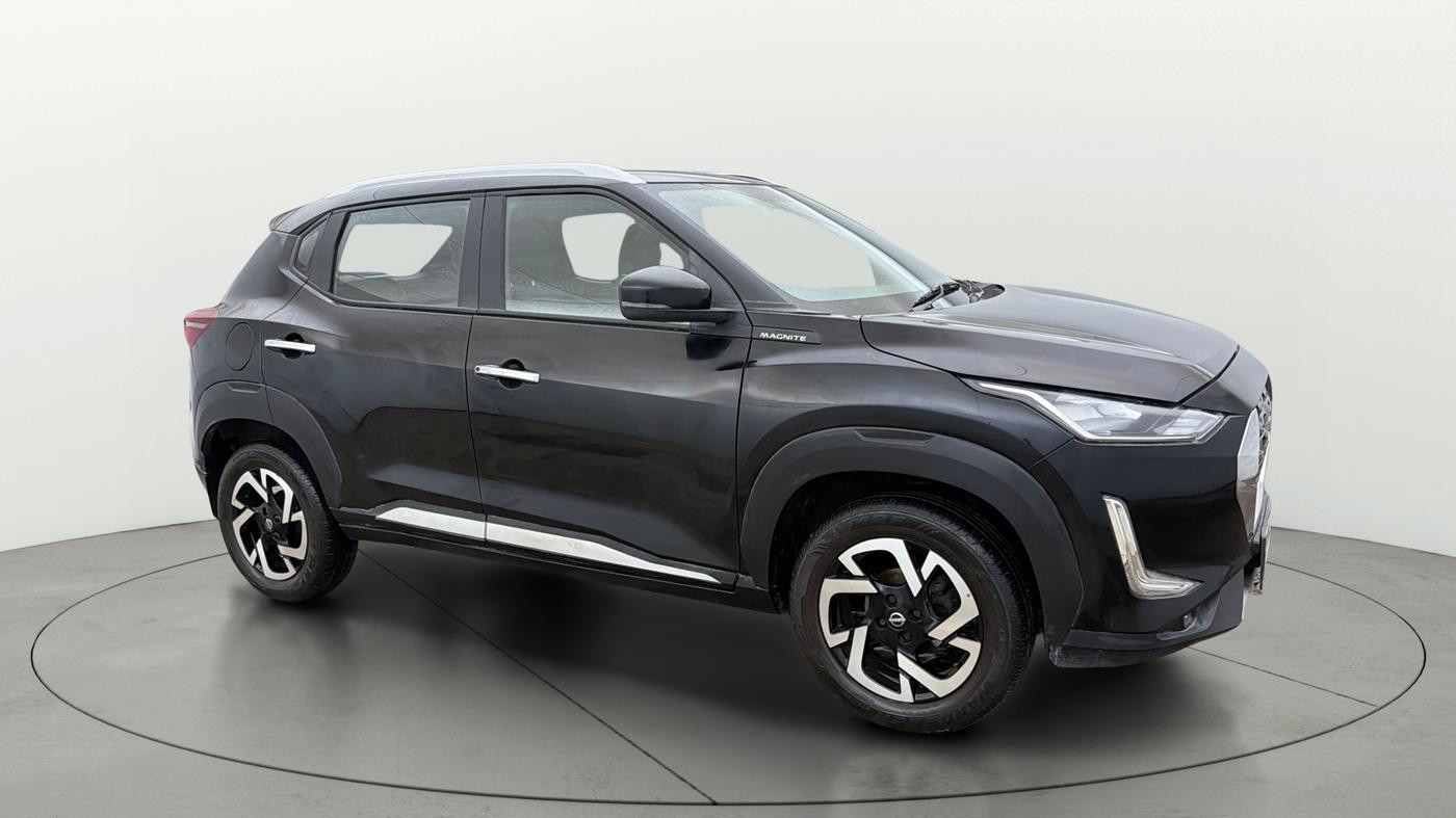2023 Nissan MAGNITE XV PREMIUM TURBO CVT, Petrol, Automatic, 24,560 km, Right Front Diagonal