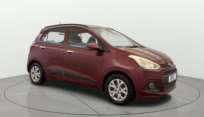 2014 Hyundai Grand i10 SPORTZ 1.2 KAPPA VTVT, Petrol, Manual, 33,293 km, Right Front Diagonal