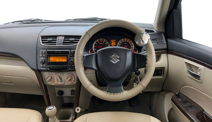 2015 Maruti Swift Dzire VXI, Petrol, Manual, 76,262 km, Steering Wheel Close Up
