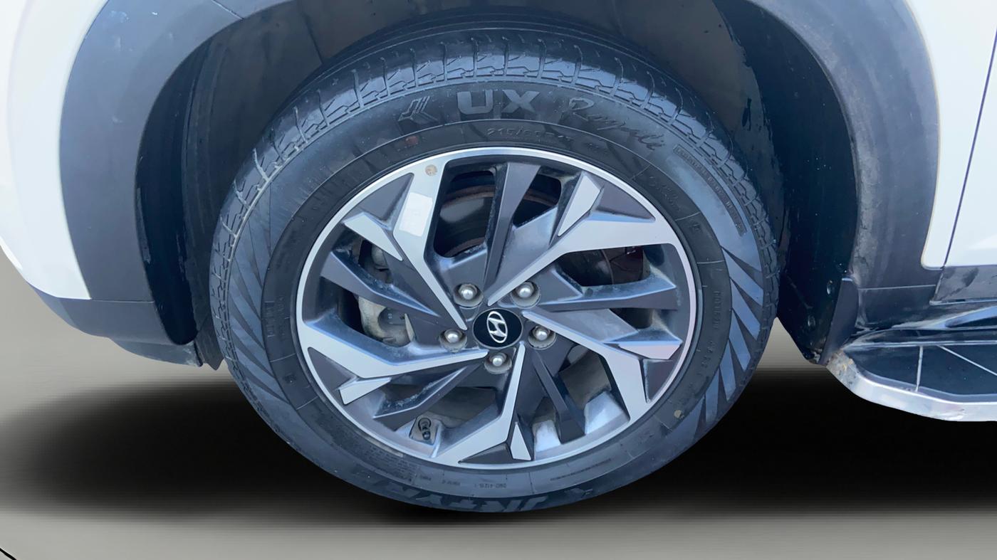 2022 Hyundai Creta SX (O) 1.4 TURBO DCT, Petrol, Automatic, 67,958 km, Left Front Wheel