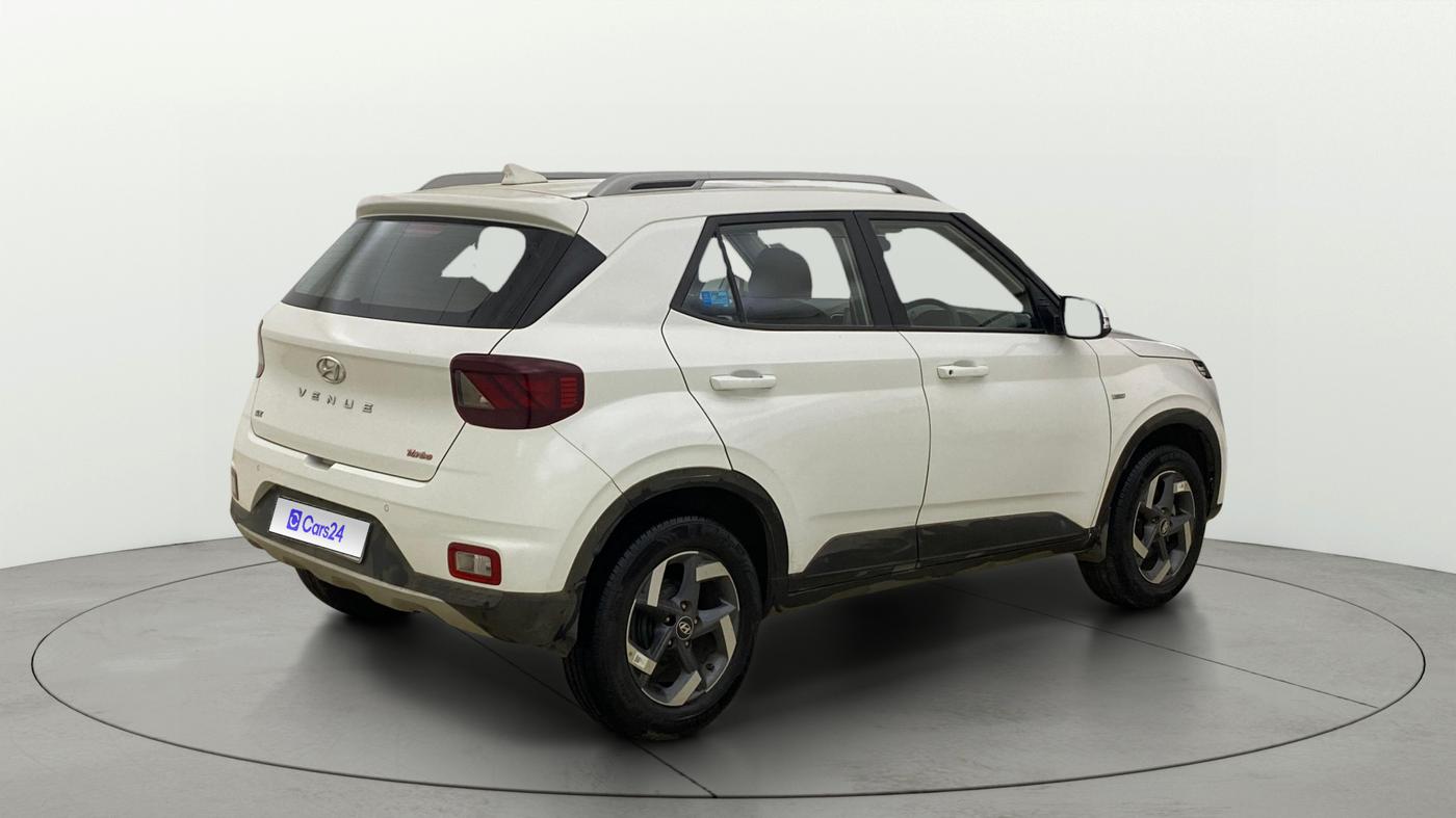 2021 Hyundai VENUE SX 1.0 TURBO IMT, Petrol, Manual, 27,095 km, Right Back Diagonal