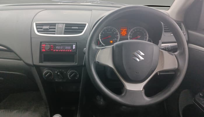 2013 Maruti Swift VXI, Petrol, Manual, 81,472 km, Steering Wheel Close Up