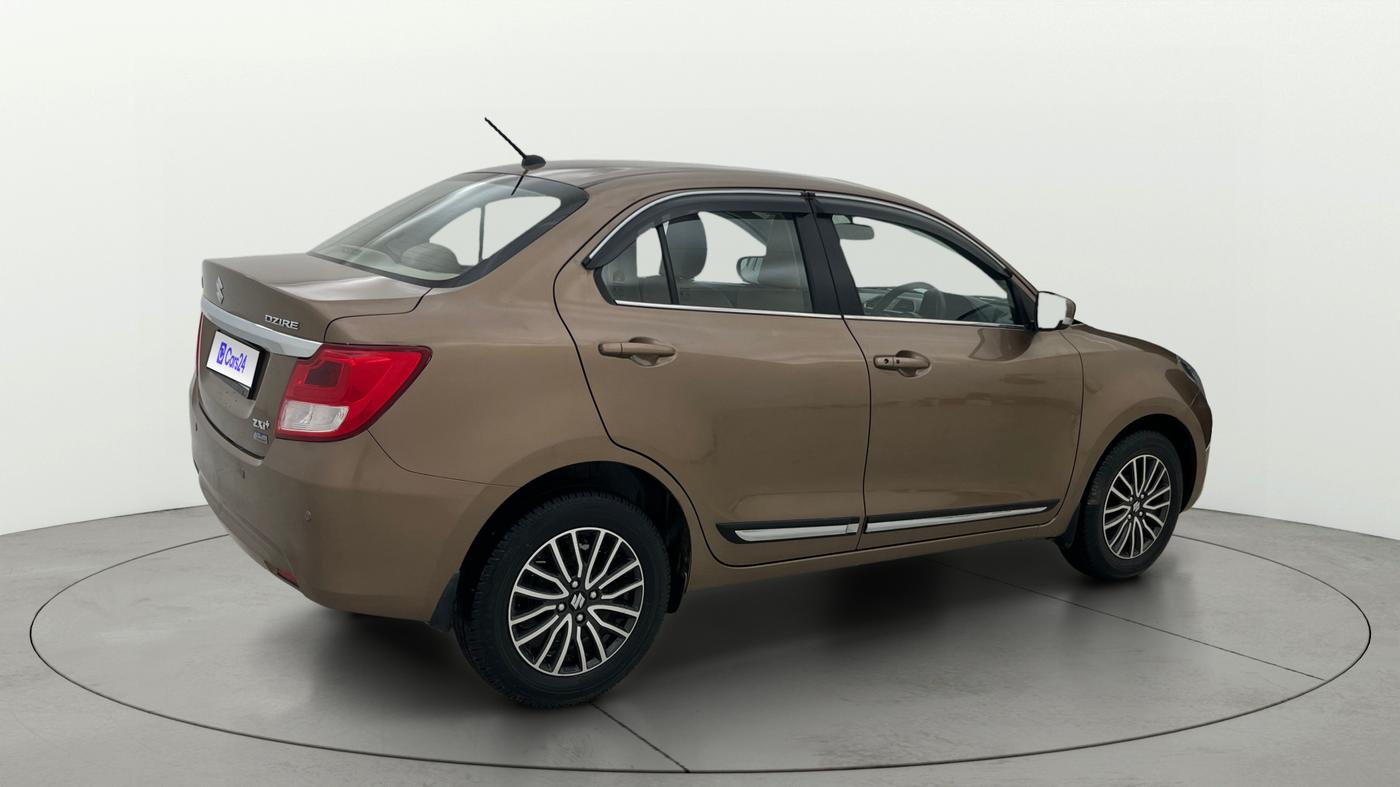 2018 Maruti Dzire ZXI PLUS AMT, Petrol, Automatic, 22,461 km, Right Back Diagonal