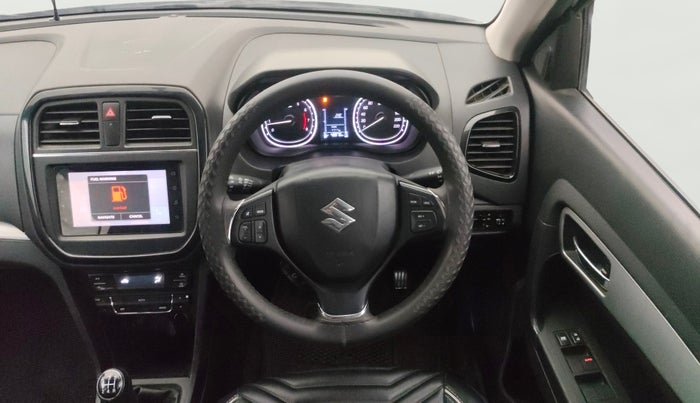 2021 Maruti Vitara Brezza ZXI, Petrol, Manual, 48,874 km, Steering Wheel Close Up