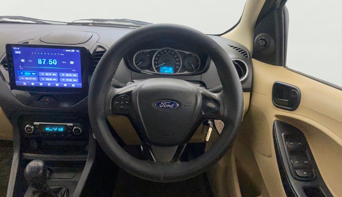 2016 Ford Figo Aspire TITANIUM 1.2 PETROL, Petrol, Manual, 88,433 km, Steering Wheel Close Up
