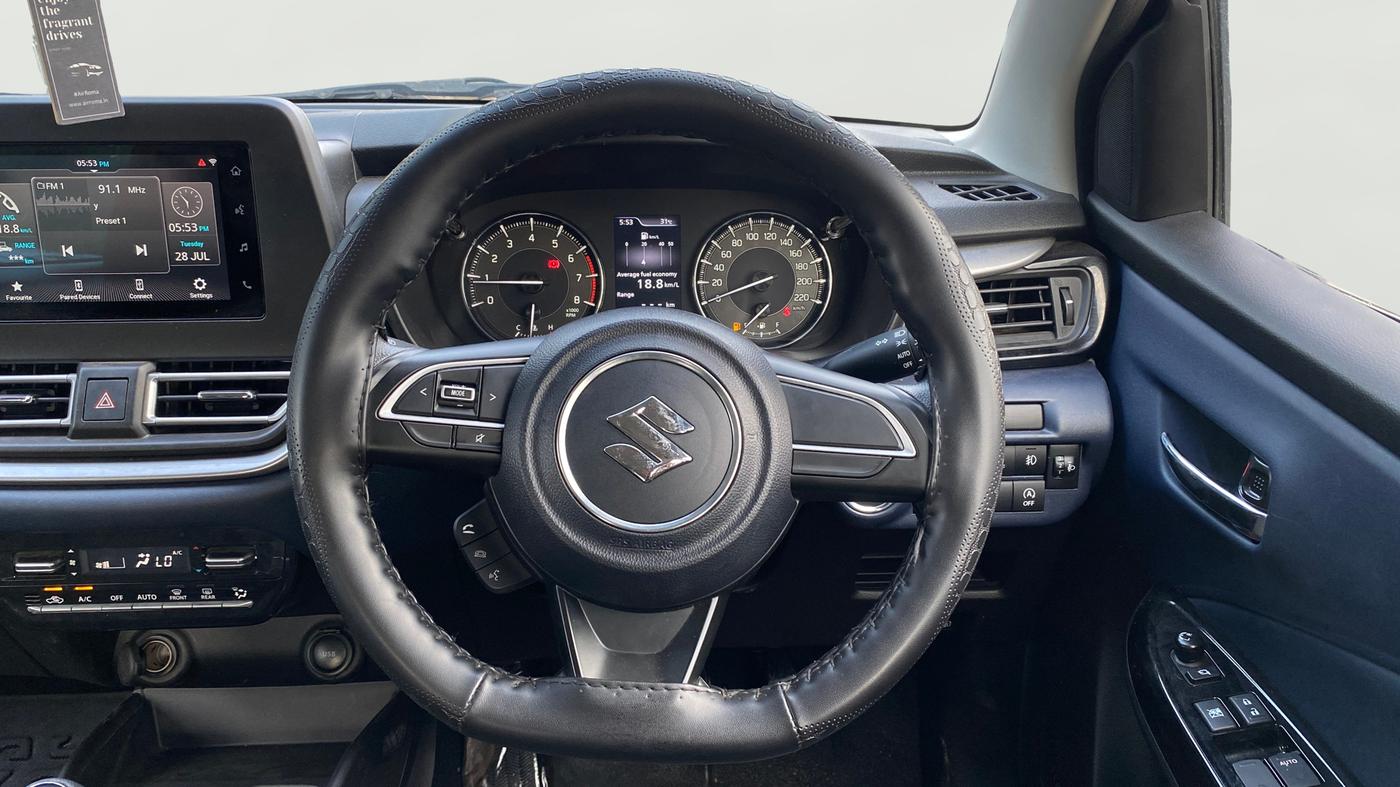 2024 Maruti Baleno ZETA PETROL 1.2, Petrol, Manual, 4,325 km, Steering Wheel Close Up