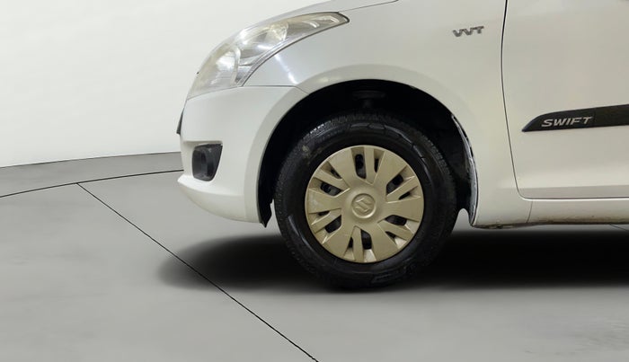 2014 Maruti Swift VXI, Petrol, Manual, 1,38,009 km, Left Front Wheel