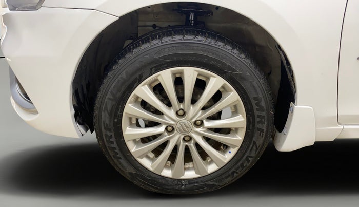 2018 Maruti Ciaz ZETA 1.5 SHVS MT PETROL, Petrol, Manual, 89,676 km, Left Front Wheel
