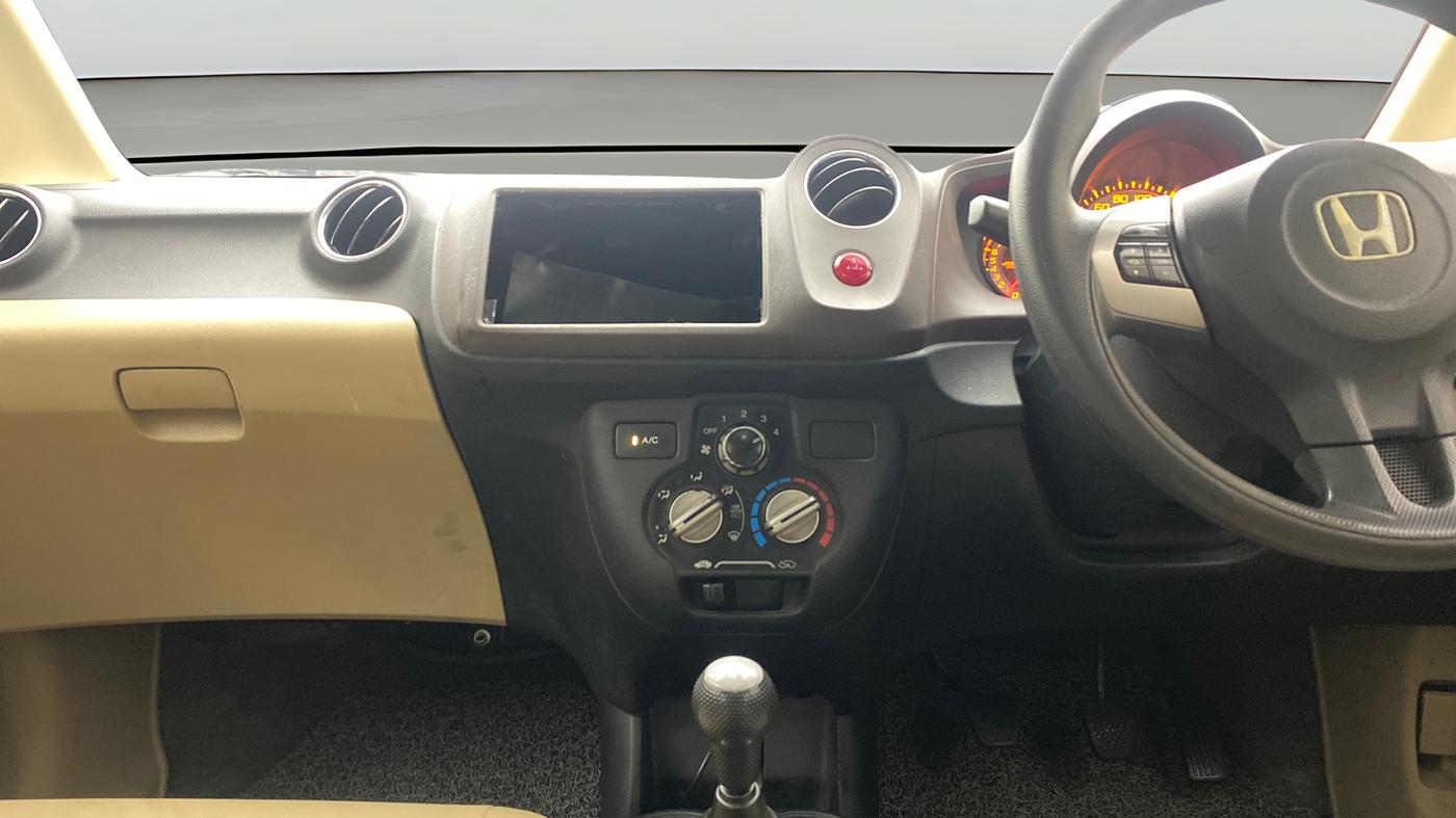 2013 Honda Brio S MT, Petrol, Manual, 75,642 km, Air Conditioner