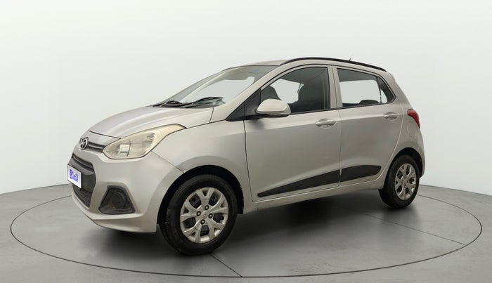 2015 Hyundai Grand i10 SPORTZ 1.2 KAPPA VTVT, Petrol, Manual, 1,04,808 km, Left Front Diagonal