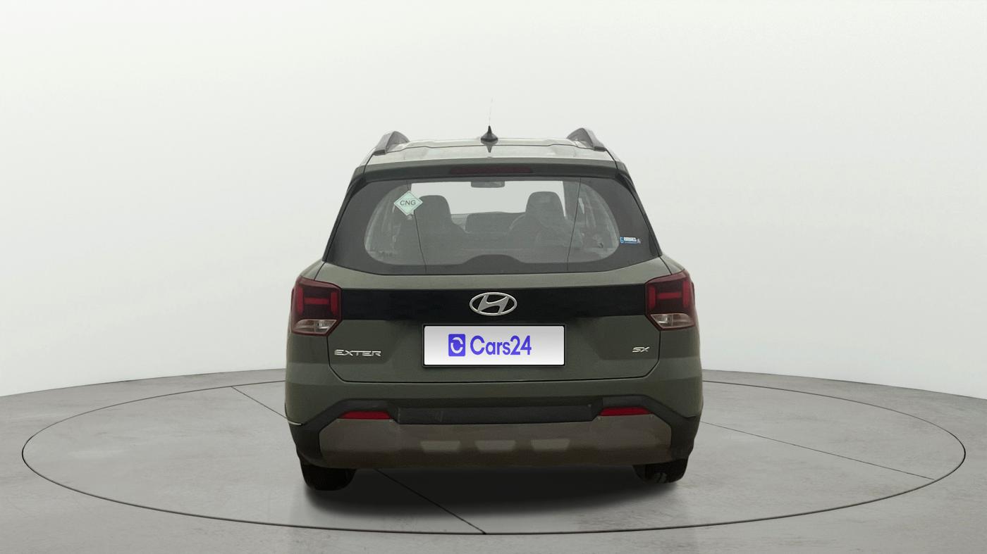 2023 Hyundai EXTER SX 1.2 CNG MT, CNG, Manual, 97,872 km, Back/Rear