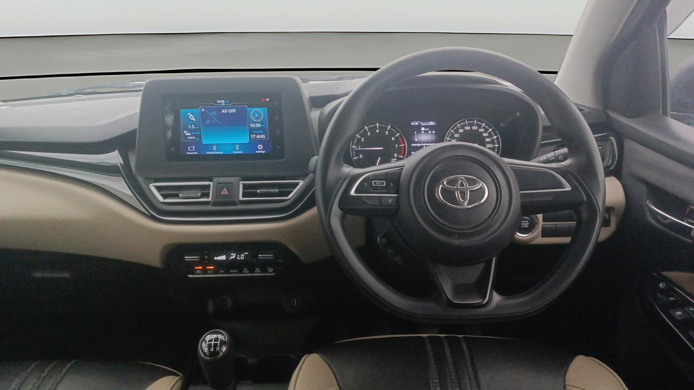 2024 Toyota Glanza G, Petrol, Manual, 34,703 km, Steering Wheel Close Up