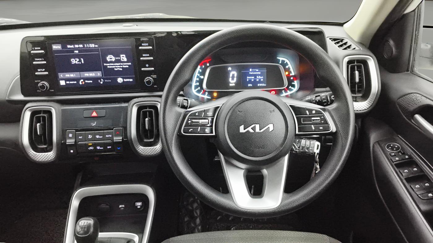 2023 KIA SONET HTK PLUS 1.2, Petrol, Manual, 61,905 km, Steering Wheel Close Up