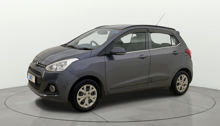 2015 Hyundai Grand i10 SPORTZ 1.2 KAPPA VTVT, CNG, Manual, 52,972 km, Left Front Diagonal