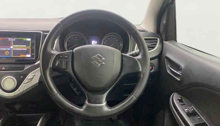 2018 Maruti Baleno ALPHA CVT PETROL 1.2, Petrol, Automatic, 1,20,705 km, Steering Wheel Close Up