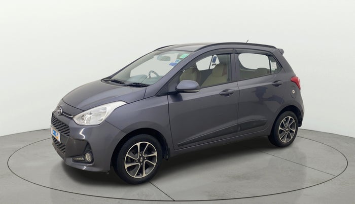 2019 Hyundai Grand i10 SPORTZ AT 1.2 KAPPA VTVT, Petrol, Automatic, 13,658 km, Left Front Diagonal