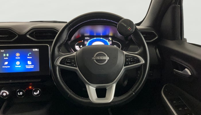 2022 Nissan MAGNITE XV PREMIUM TURBO, Petrol, Manual, 13,549 km, Steering Wheel Close Up
