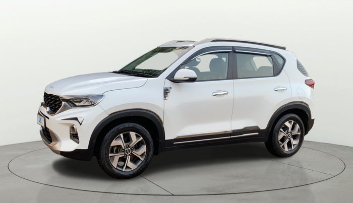 2021 KIA SONET HTX 1.0 IMT, Petrol, Manual, 29,512 km, Left Front Diagonal