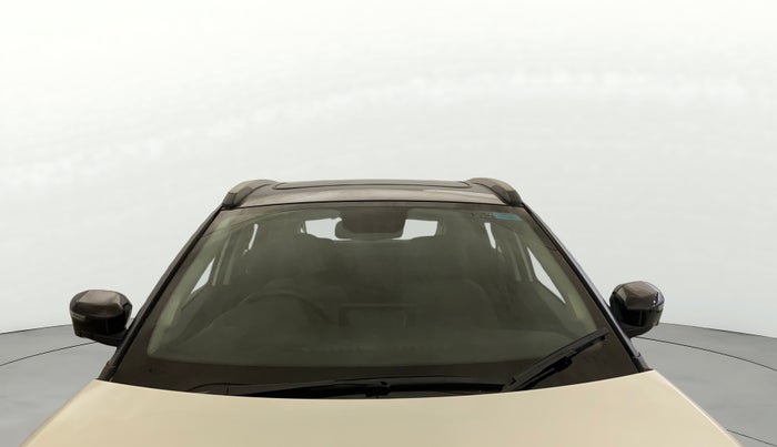 2025 Tata NEXON FEARLESS + SUNROOF DCA DUAL TONE 1.2 PETROL, CNG, Automatic, 9,111 km, Front Windshield